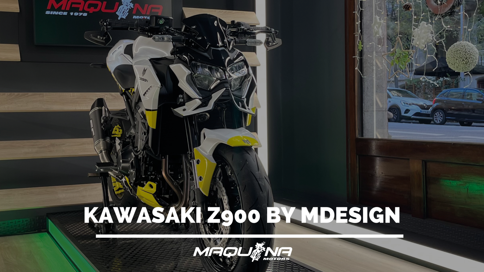 Kawasaki Z900 by MDesign La naked más exclusiva Maquina Motors