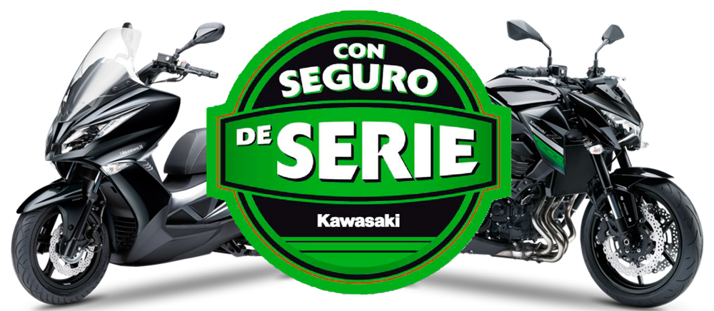 Ahora toda la gama de Kawasaki viene con seguro gratis de serie