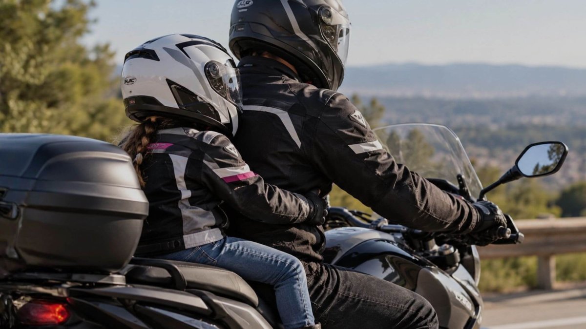 10 consejos para llevar a tus hijos en moto
