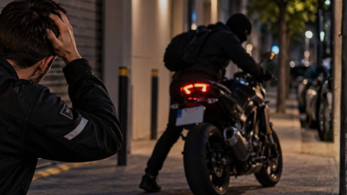 ¿Qué debemos hacer si nos roban nuestra moto?
