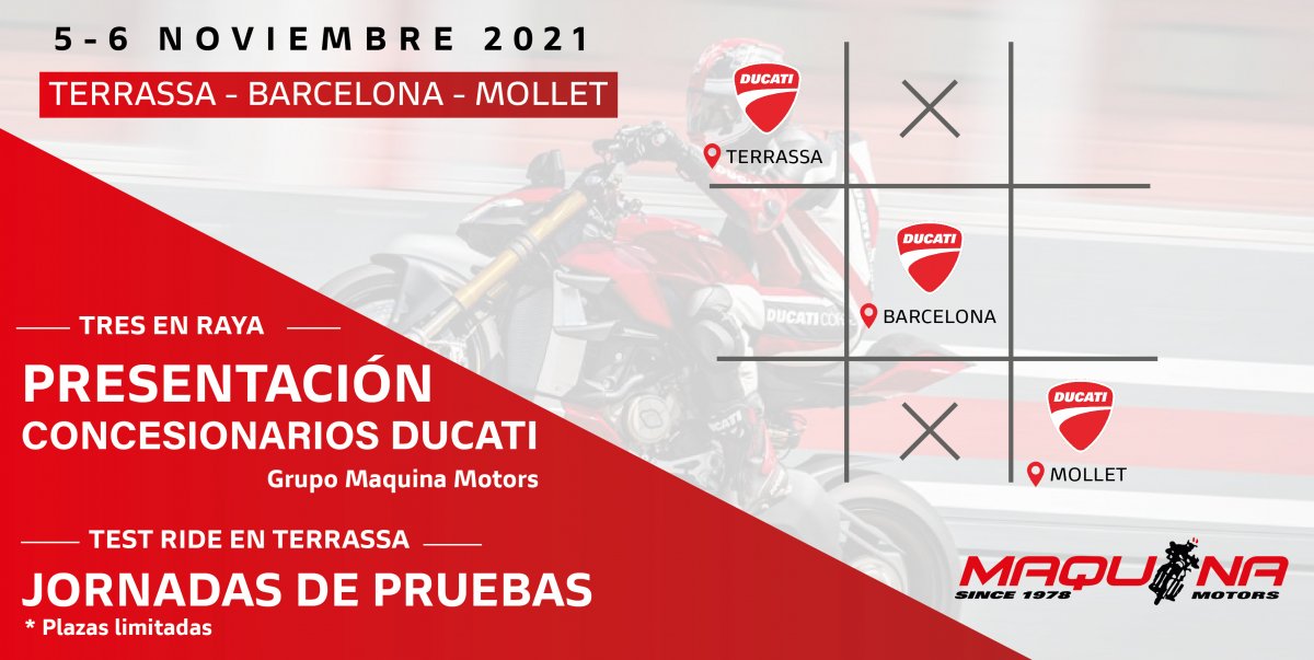 Presentación de nuevos concesionarios Ducati