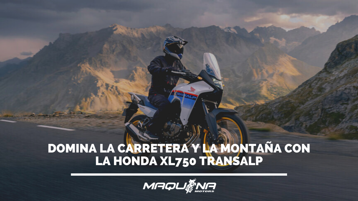 Domina la carretera y la montaña con la Honda XL750 Transalp