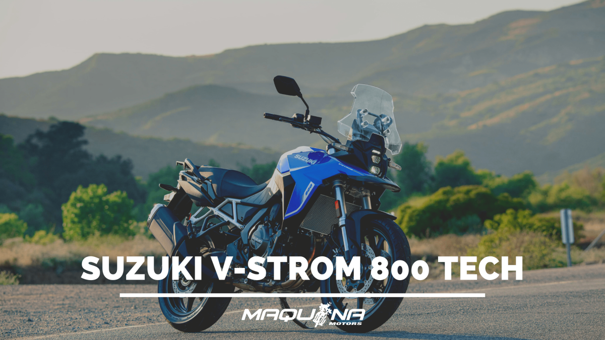 Suzuki V-Strom 800 Tech 2024: Precio y Prestaciones
