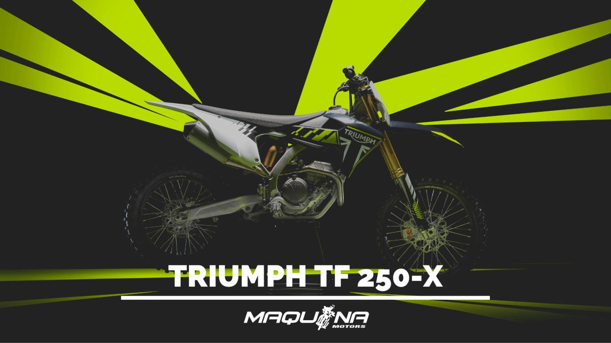 TRIUMPH TF 250-X: Arma Secreta de Competición