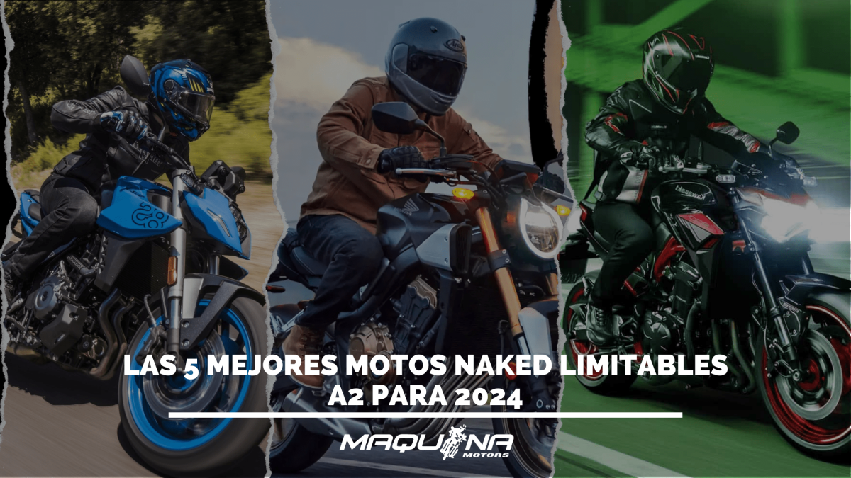 Las 5 mejores motos naked limitables A2 para 2024