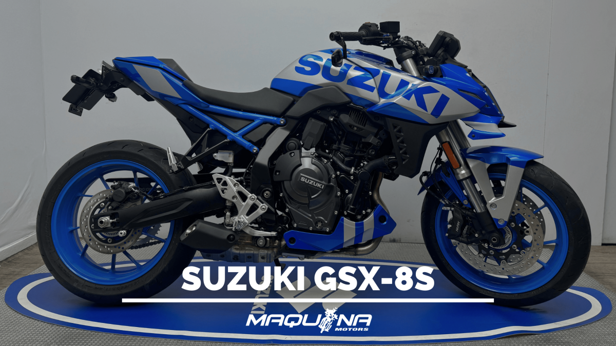 Suzuki GSX-8S: Edición Exclusiva Maquina Design