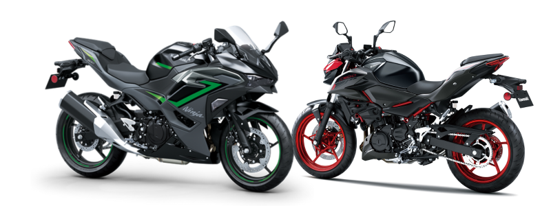 Kawasaki Z500 y Ninja 500: Novedades 2024