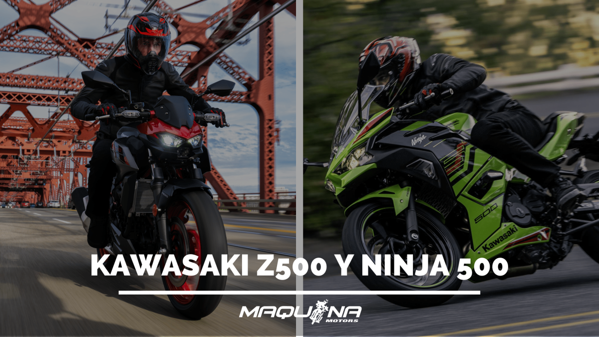 Kawasaki Z500 y Ninja 500: Novedades 2024