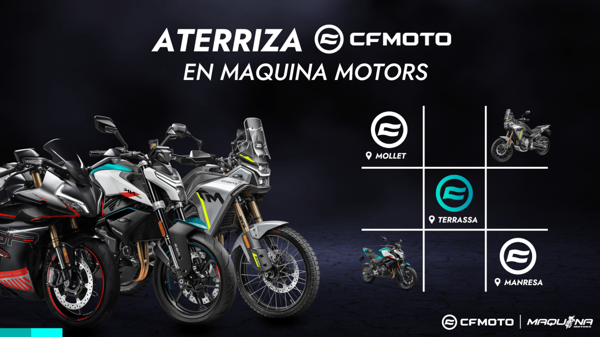 ¡Aterriza CFMOTO en Maquina Motors!