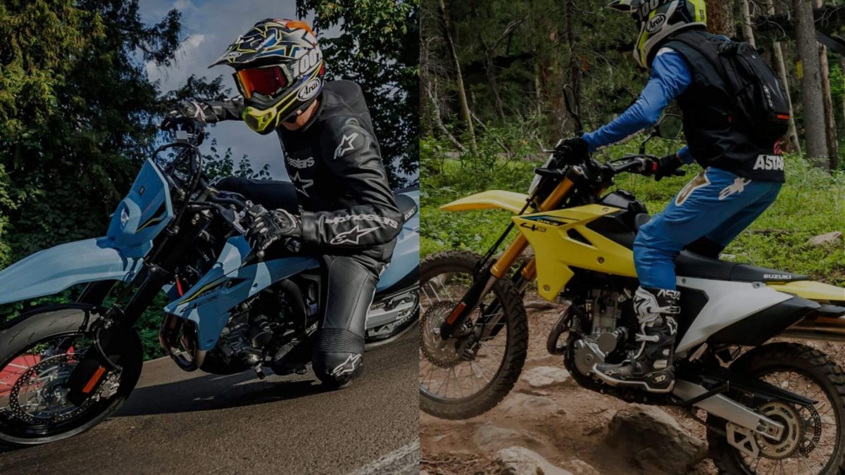 Suzuki DR-Z4S y DR-Z4SM 2025