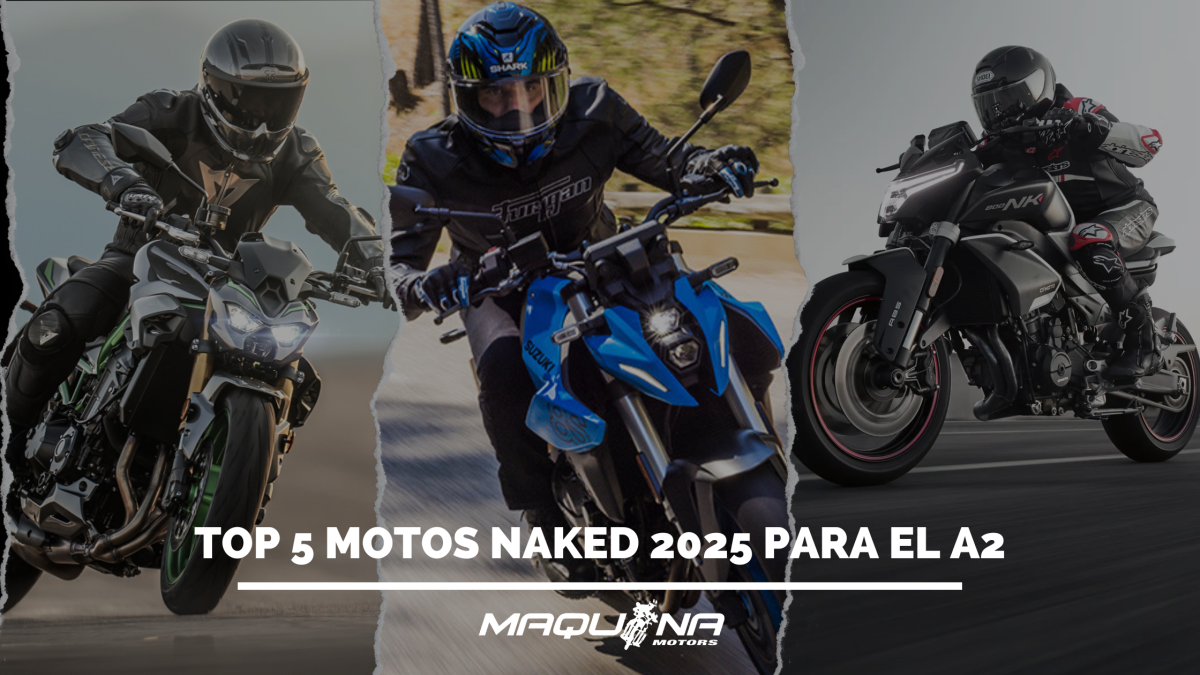 TOP 5 Motos Naked 2025 para el A2