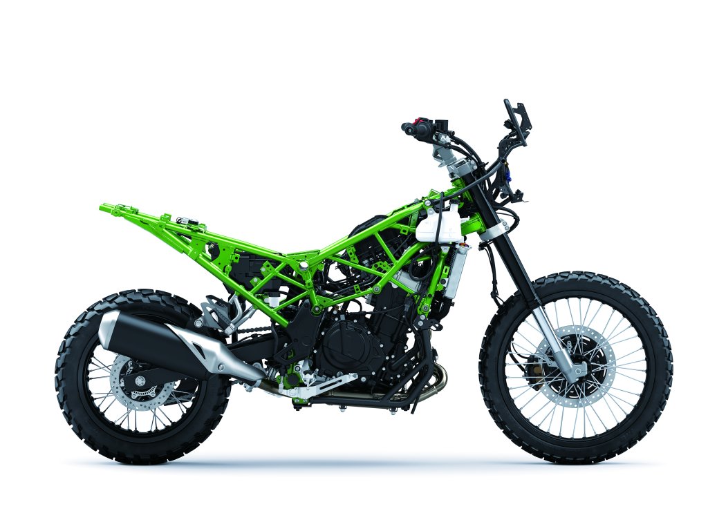 Kawasaki KLE 500 2026 sin carenado