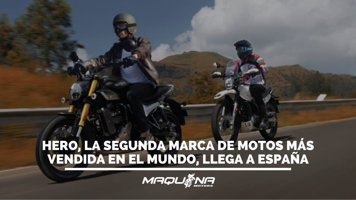 Hero, la segunda marca de motos más vendida en el mundo, llega a España