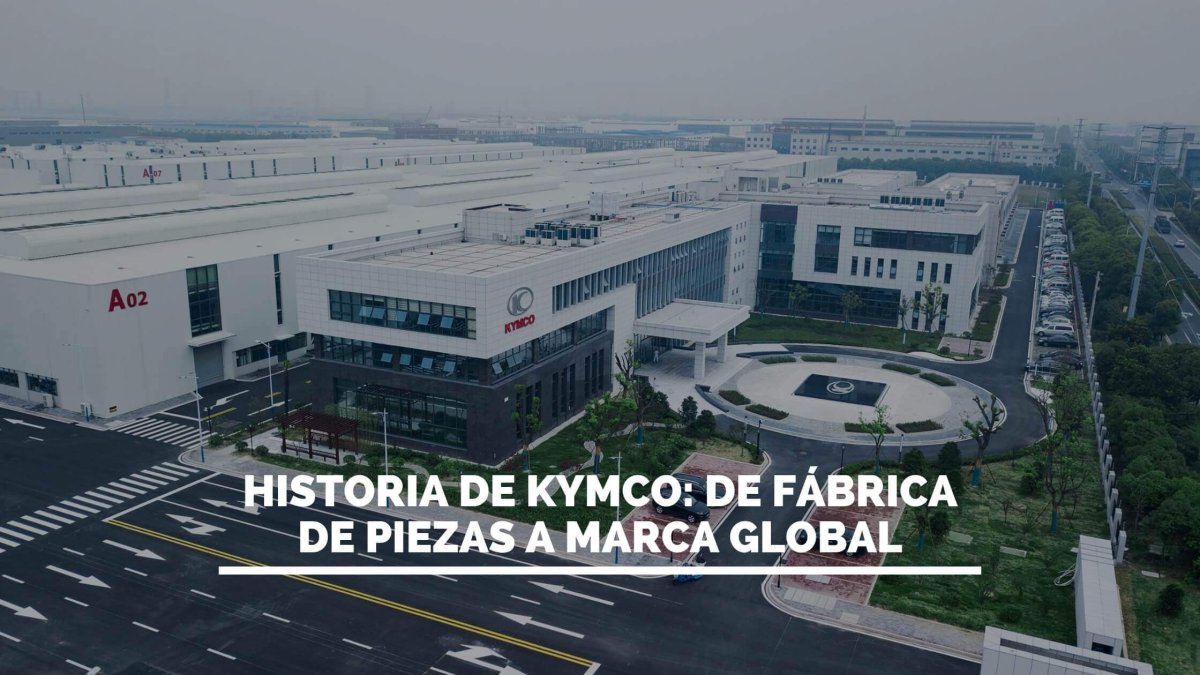 Historia de Kymco de fábrica de piezas a marca global