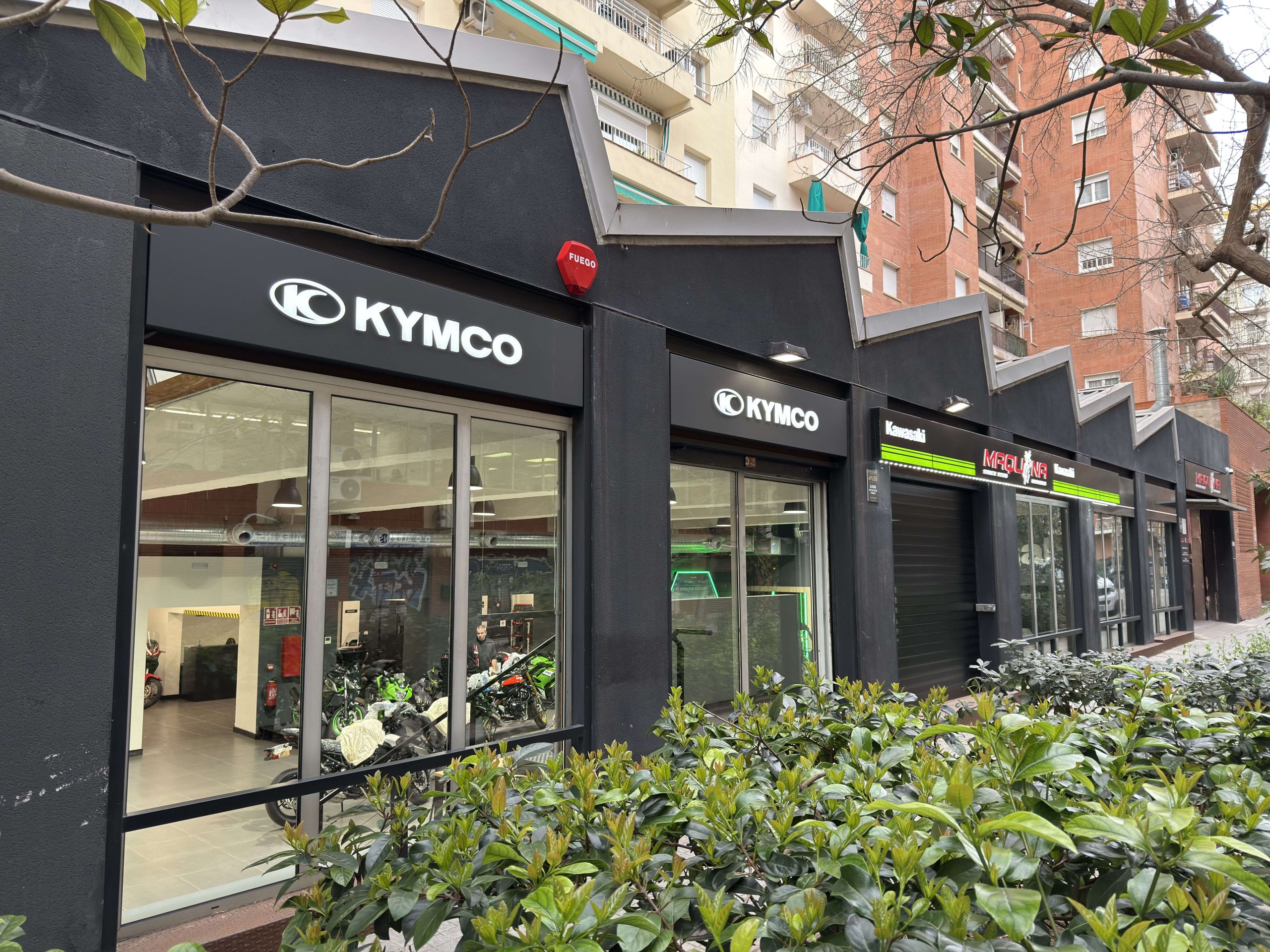 Kymco Barcelona Maquina Motors