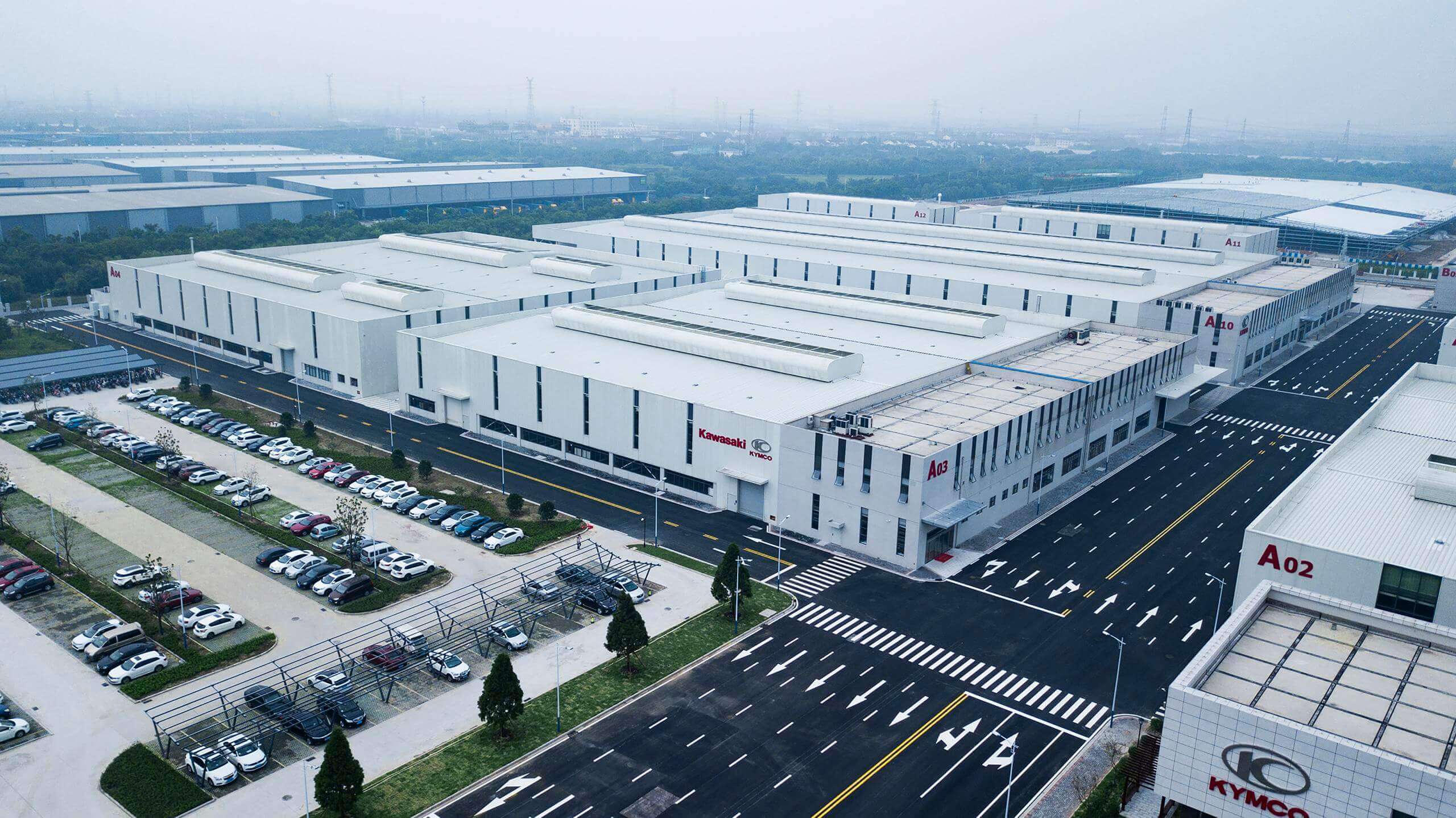 Fábrica Kymco en China