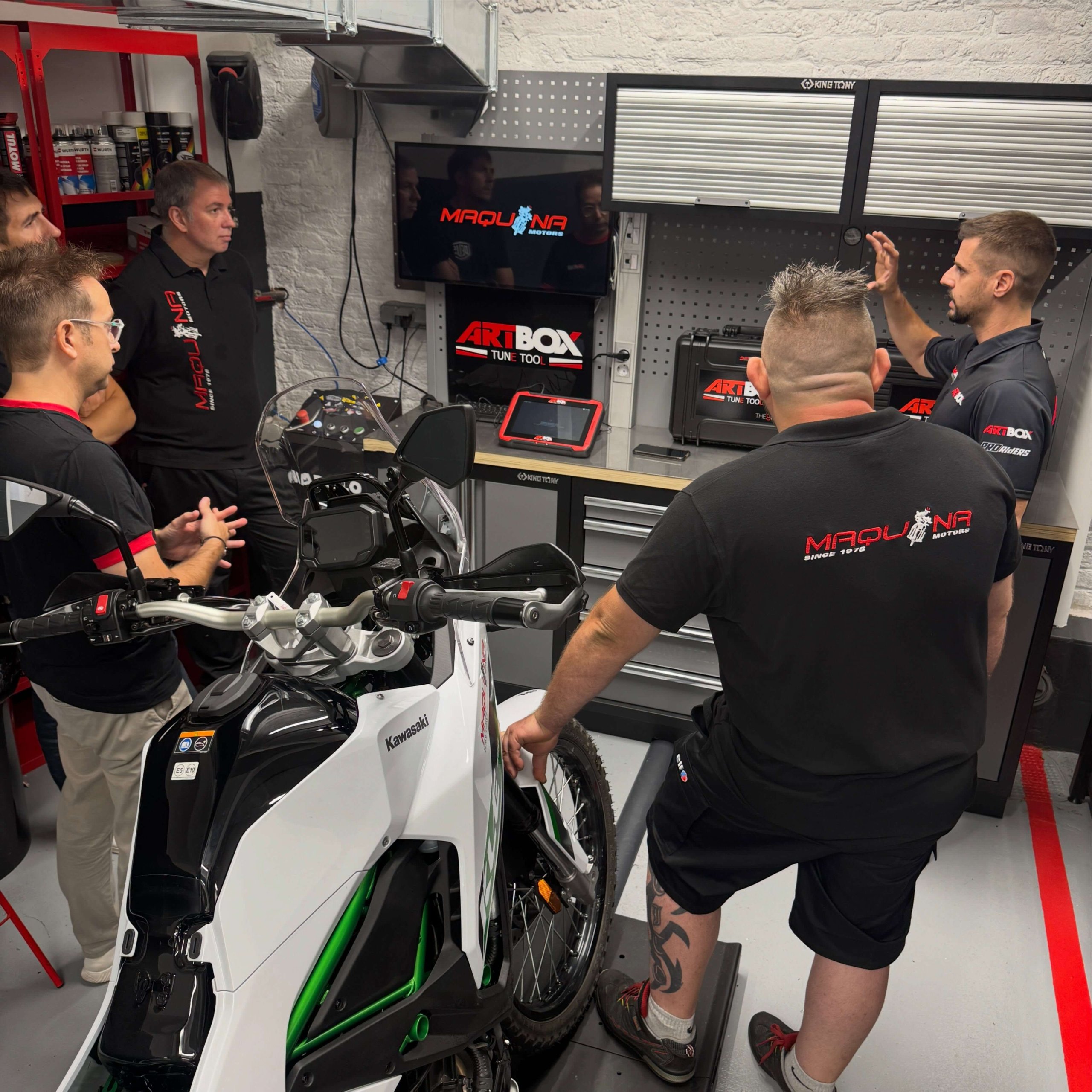 Reprogramación moto