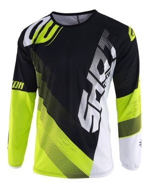 MAILLOT ULTIMATE NOIR NEON JAUNE M