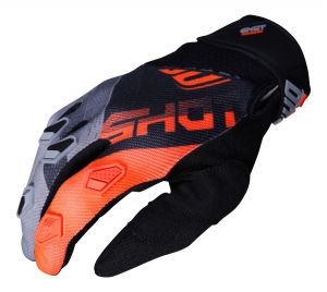 GANTS ULTIMATE NOIR NEON ORANGE M