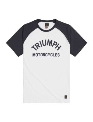 CAMISETA SALTERN BLANCO / NEGRO AZABA M