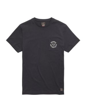 NEWLYN T-SHIRT JET BLACK S