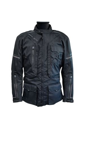 CHAQUETA MAQUINA TRAIL NEGRA/GRIS