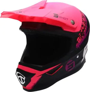 Casco Vespa Colors rosa Talla L