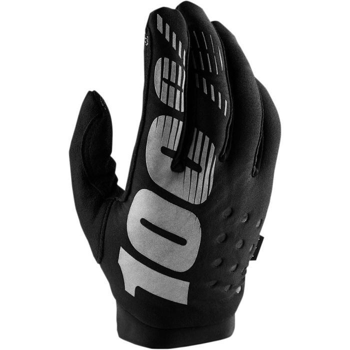 GUANTES 100% BRISKER YOUTH NEGRO 22