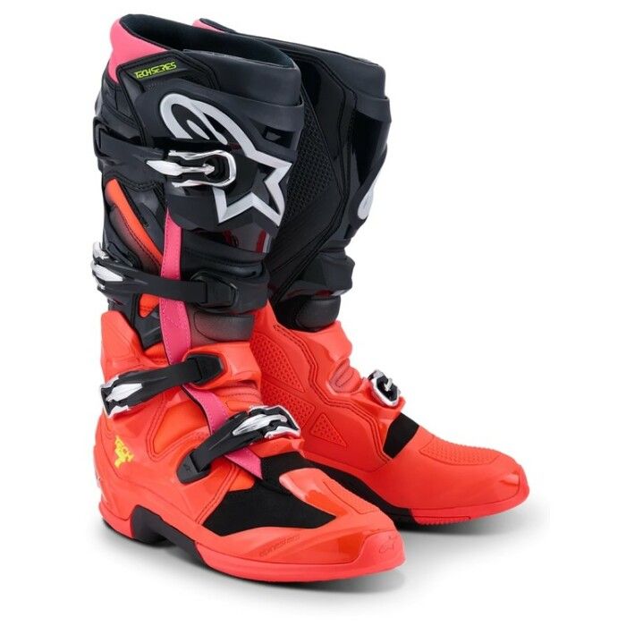 TECH7 BLACK RDFL PNK FLUOR