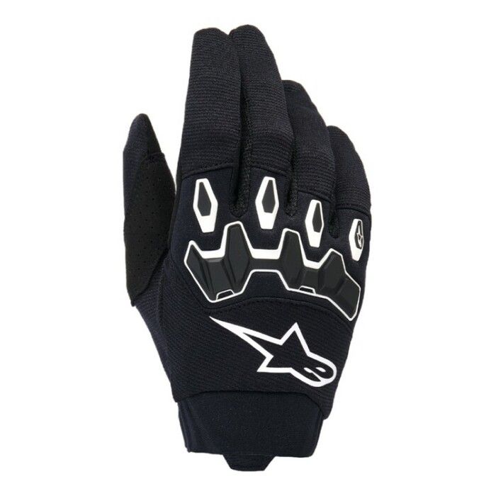 FULL BORE V2 GLOVES BLACK WHITE