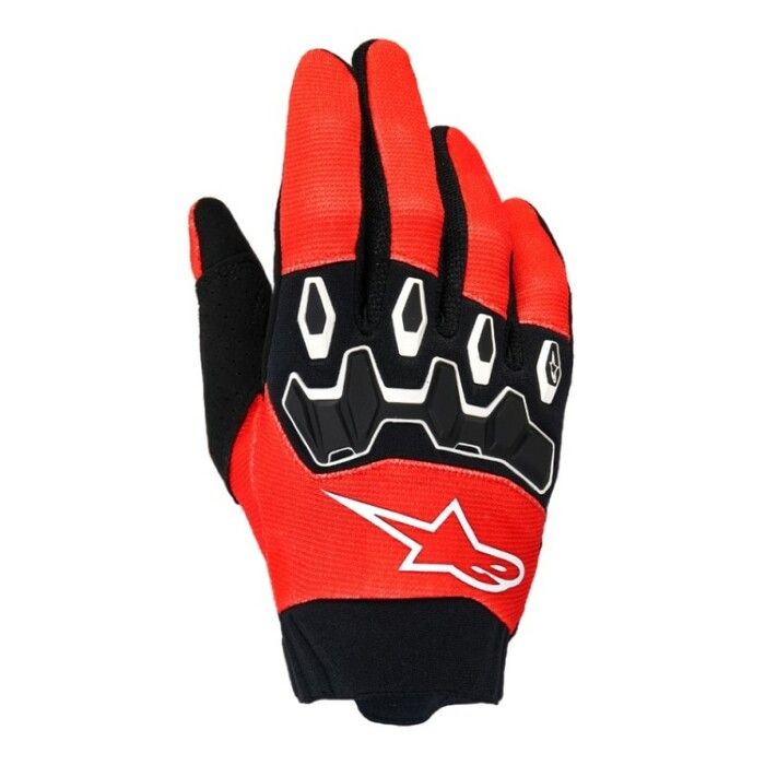 FULL BORE V2 GLOVES ORANGE BLACK