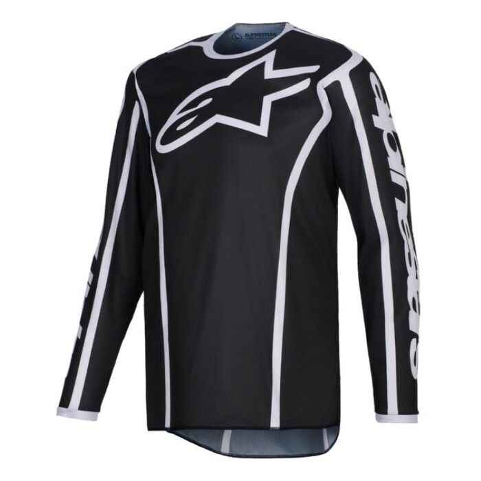 FLUID APEX JERSEY BLACK GREY