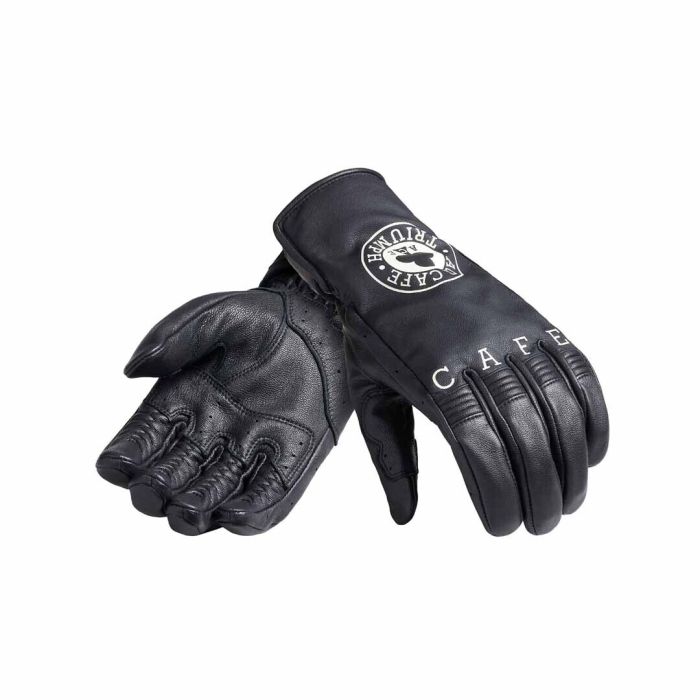 ACE CAFE PRINTED LEATHER GLOVE