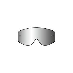 RACING GOGGLES SINGLE LENS SILVER MIRR.