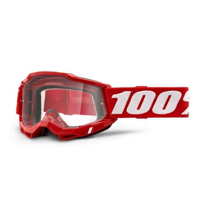 GAFAS 100% ACCURI 2 OTG ROJO / TRANSPARENTE 22