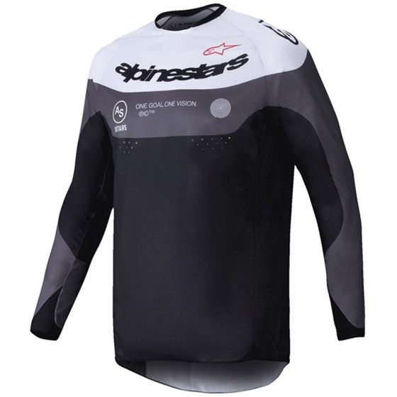 PRO-DURA JERSEY - BLK MGNT WHITE