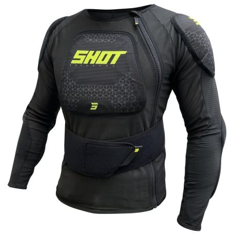 GILET AIRLIGHT BLACK NEON YELLOW