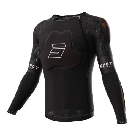 GILET RACE D3O BLACK