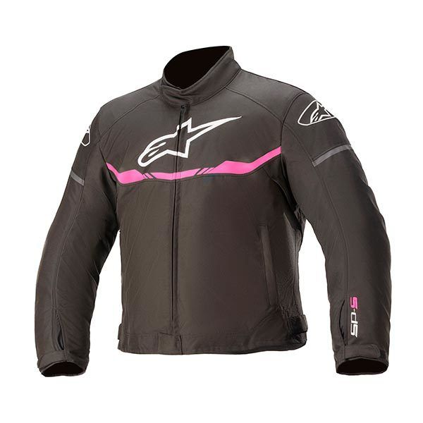 CHAQUETA YOUTH T-SP S WP NEGRO/FUCSIA