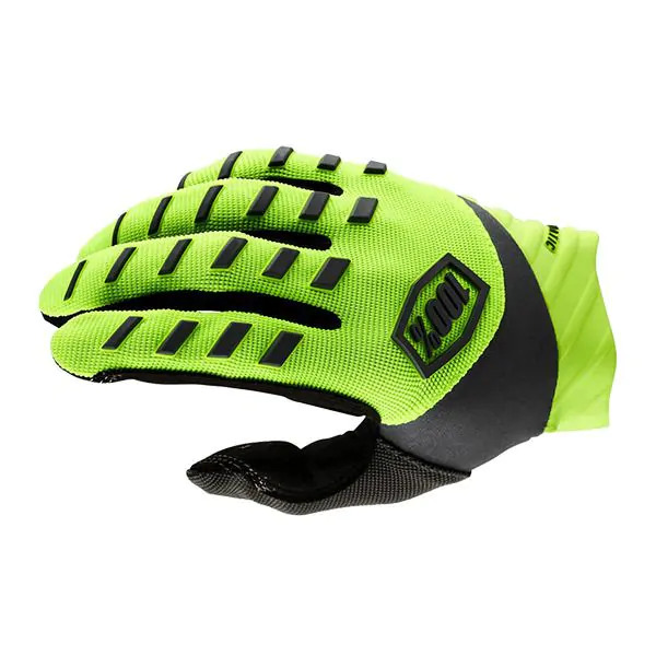 Guantes Motocross 100% AIRMATIC Fluo Amarillo/Negro 2022