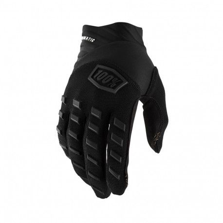 GUANTES 100% AIRMATIC YOUTH NEGRO / GRIS 22