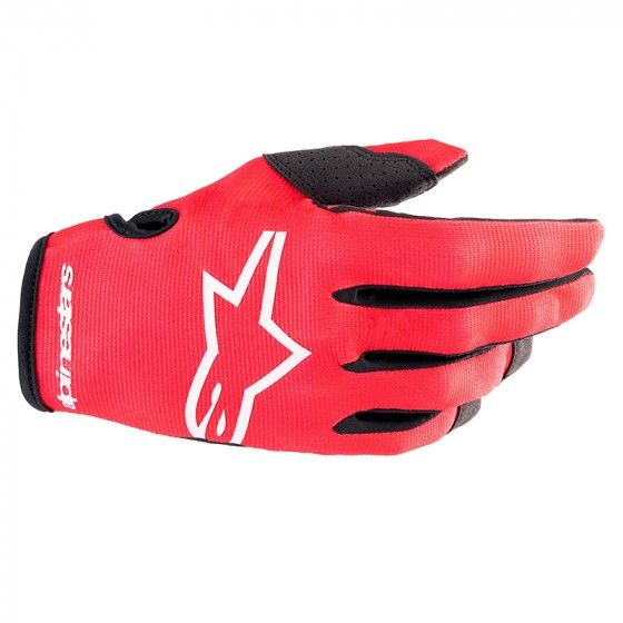 RADAR GLOVES MARS RED SILVER