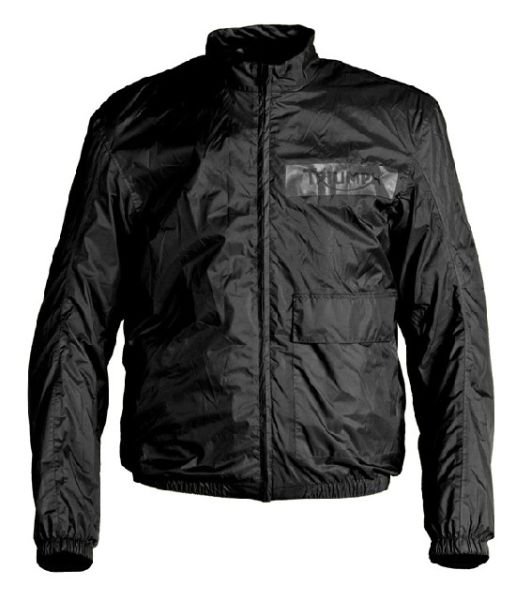 Kawasaki Sports lluvia chaqueta negro chaqueta nuevo