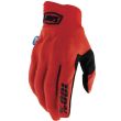 GUANTES 100% COGNITO SMART SHOCK ROJO 22