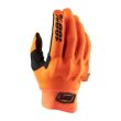 GUANTES 100% COGNITO SMART SHOCK NARANJA FLUOR 22