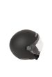 CASCO MAQUINA SEMI JET NEGRO MATE