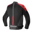 T SP X SUPERAIR JACKET BLACK BRIGHT RED