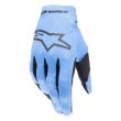 RADAR GLOVES LIGHT BLUE BLACK