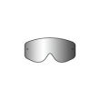 RACING GOGGLES SINGLE LENS SILVER MIRR.