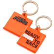 LOGO RUBBER KEYHOLDER ORANGE